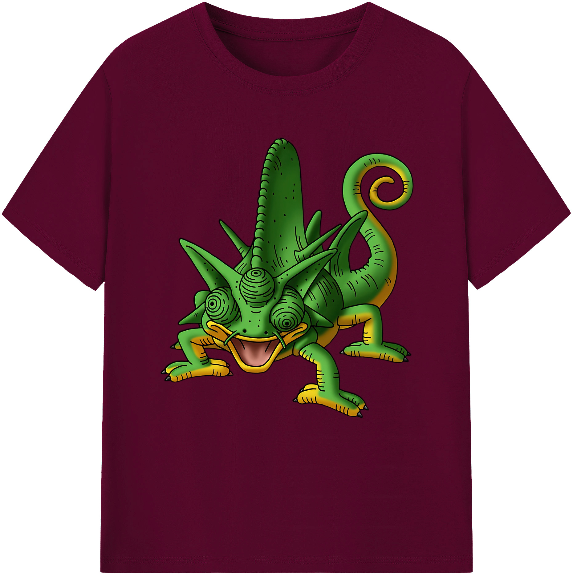 （画像用） ドラゴンクエスト Doragon Kuesuto Dragon Quest レディースカジュアルプリントTシャツ（綿100％）
